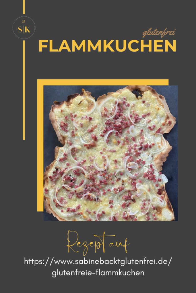 Rezept glutenfreie Flammkuchen