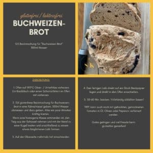 Rezept glutenfreies Buchweizenbrot