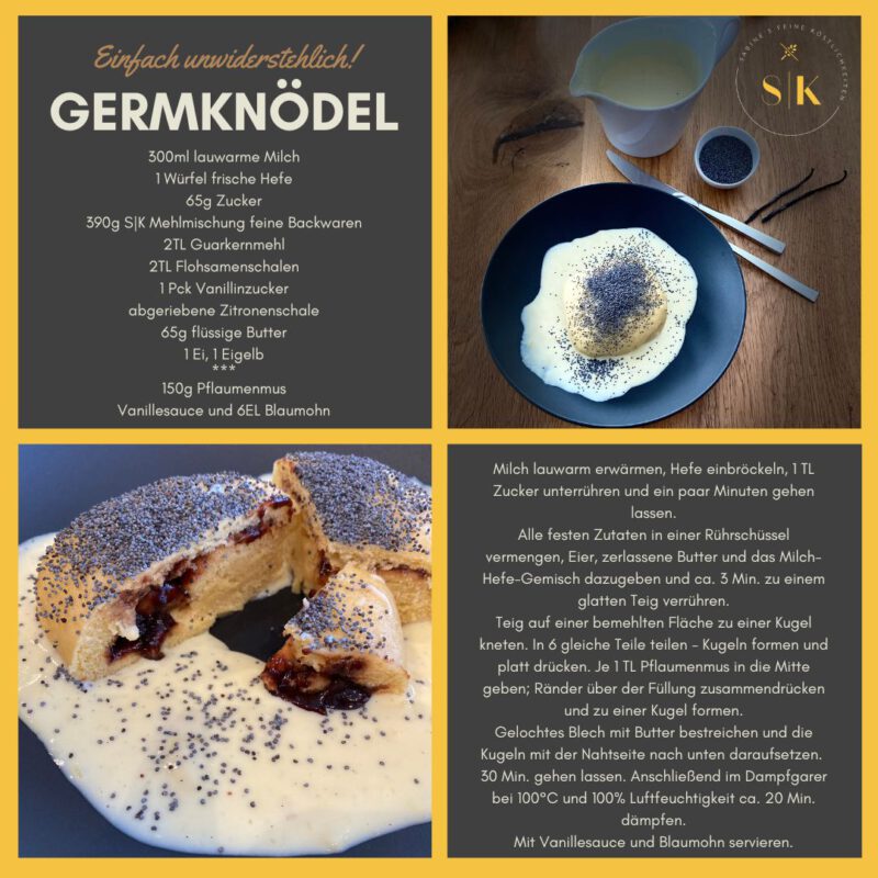 Rezept gutenfreier Germknödel