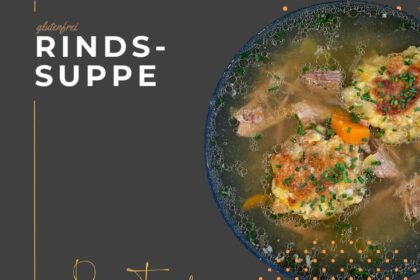 Hausgemachte Rindfleischsuppe