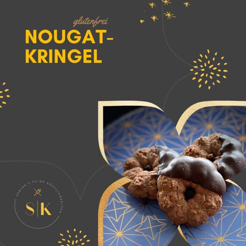 glutenfreie Nougat Kringel