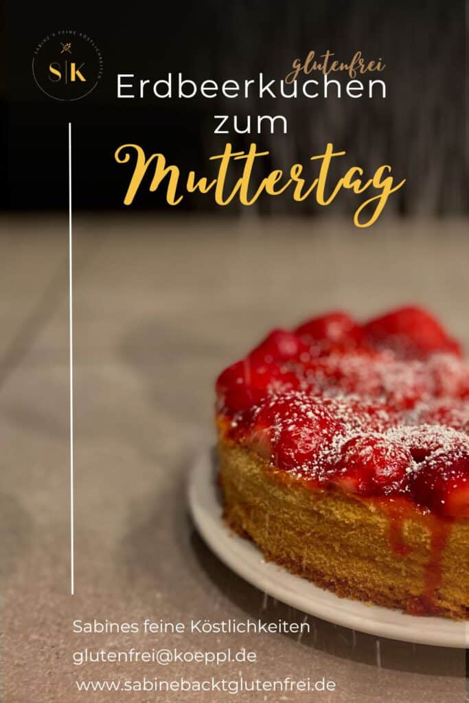 glutenfreier Erdbeerkuchen